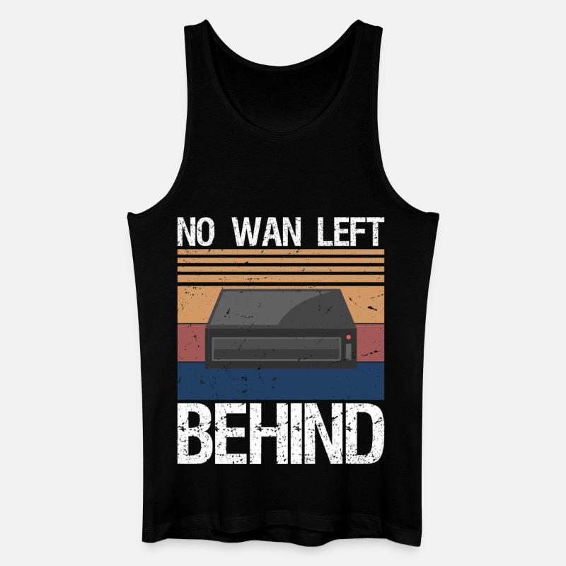 Funny Network Engineer - Männer Bio Tank Top - Schwarz