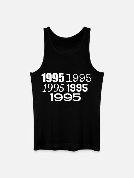 1995 - Men’s Organic Tank Top - black