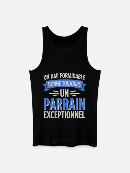 a great friend Exceptional Sponsor - Men’s Organic Tank Top - black