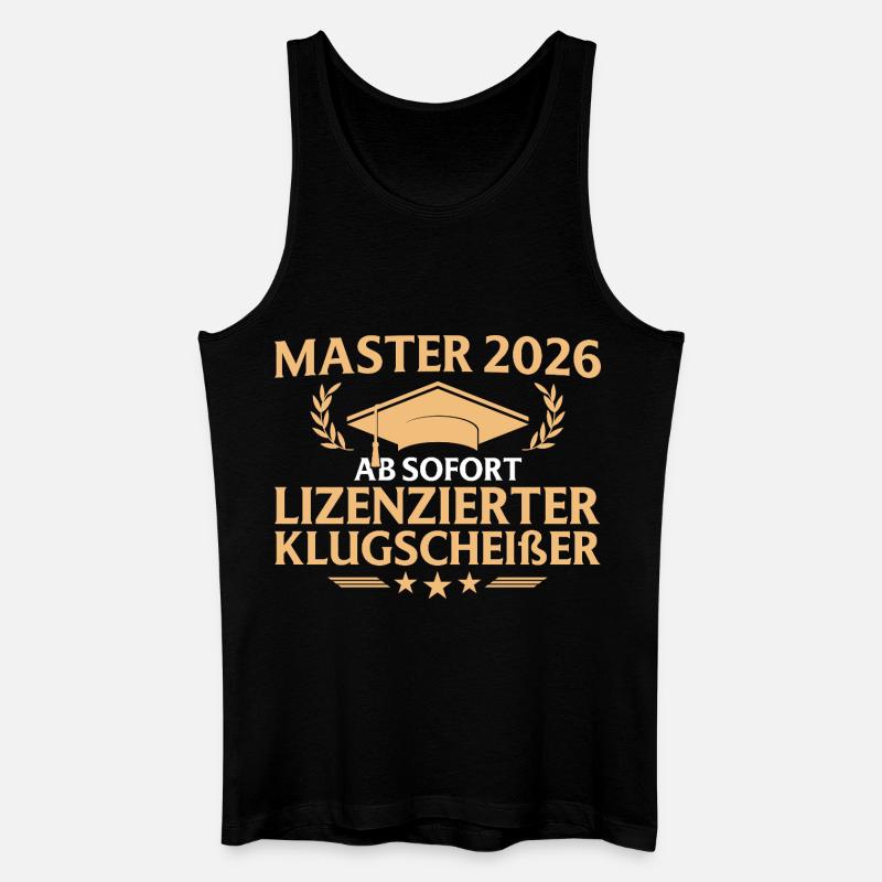 Master 2026 Final Exam Passed - Men’s Organic Tank Top - black