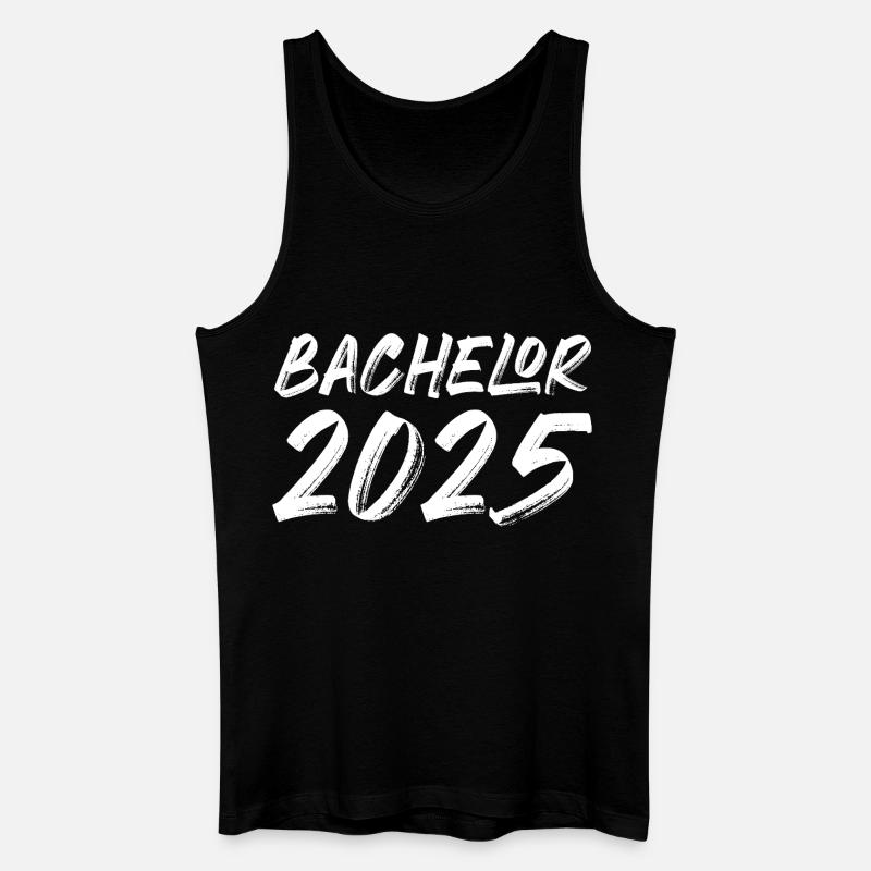 Bachelor 2026 - Männer Bio Tank Top - Schwarz
