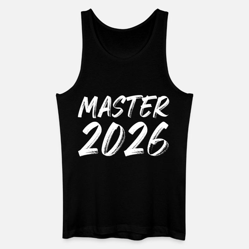 Master 2026 - Männer Bio Tank Top - Schwarz