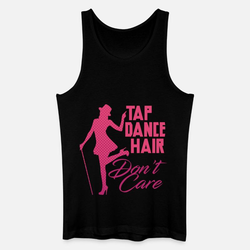 Stepptanz Stepptänzer Stepptänzerin Stepper - Männer Bio Tank Top - Schwarz