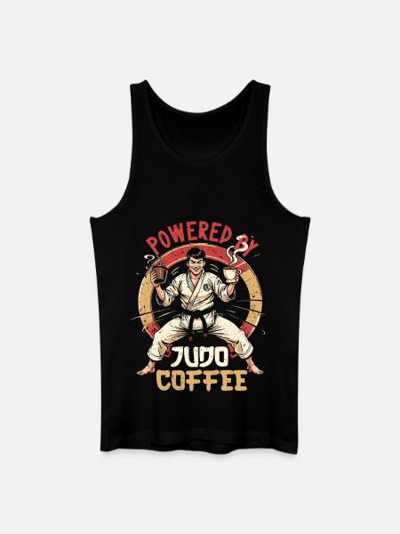 Judo Kampfsport - Männer Bio Tank Top - Schwarz