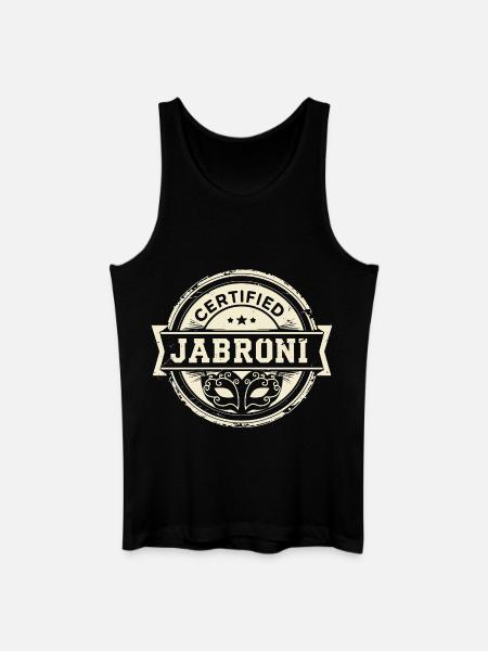 Certified Jabroni - Men’s Organic Tank Top - black