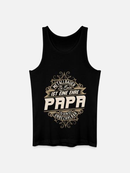 Metalworker Dad - Men’s Organic Tank Top - black