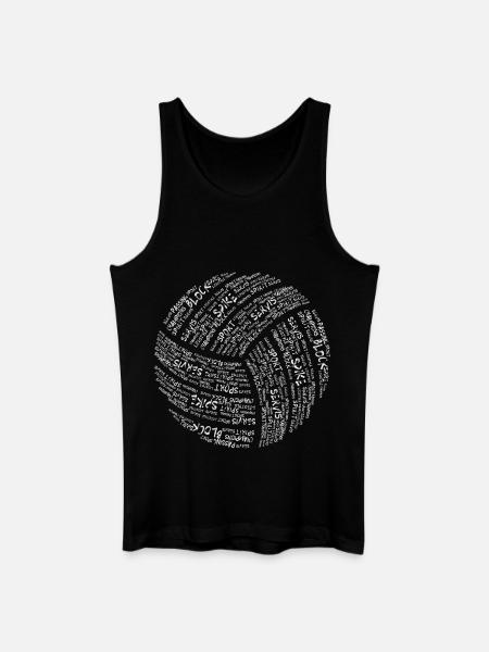 Volleyball - Men’s Organic Tank Top - black