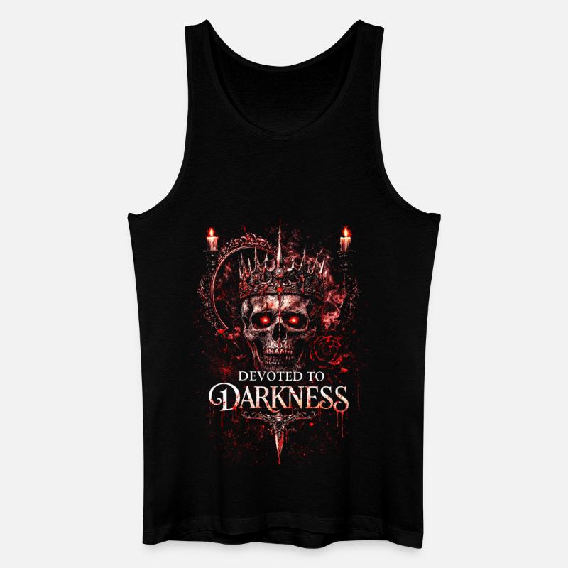 Dark Romance Booktok Devoted To Darkness - Männer Bio Tank Top - Schwarz