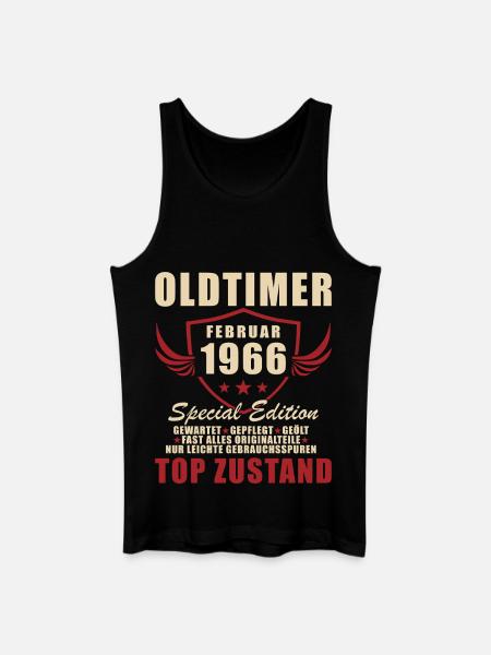 February 1966 - February 1966 Gift - Men’s Organic Tank Top - black