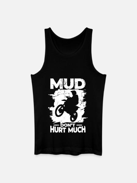 Mud doesn't hurt - Men’s Organic Tank Top - black