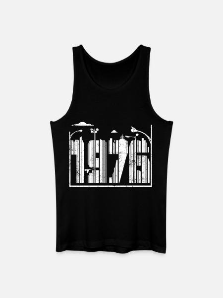 Millésime 1976 - Débardeur bio Homme - noir
