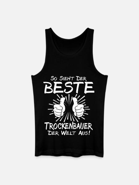 Best drywall builder - Men’s Organic Tank Top - black