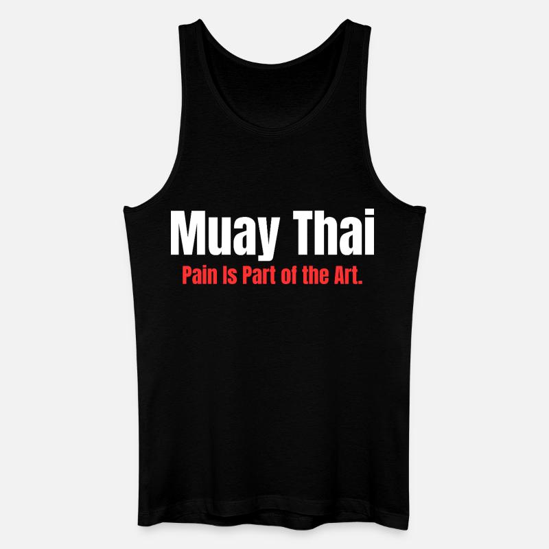 Eight Limbs. One Mind. | Muay Thai - Men’s Organic Tank Top - black