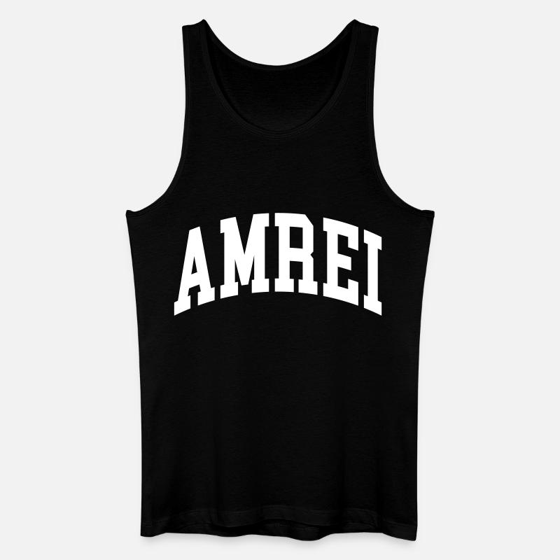 Amrei - Männer Bio Tank Top - Schwarz