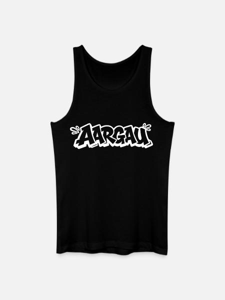 Graffiti d’Argau - Débardeur bio Homme - noir