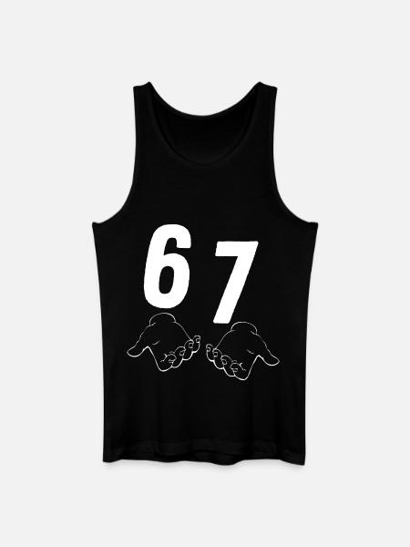 67 Six Sept - Débardeur bio Homme - noir