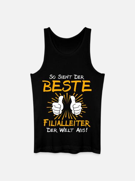 Store Manager Gift Idea - Men’s Organic Tank Top - black