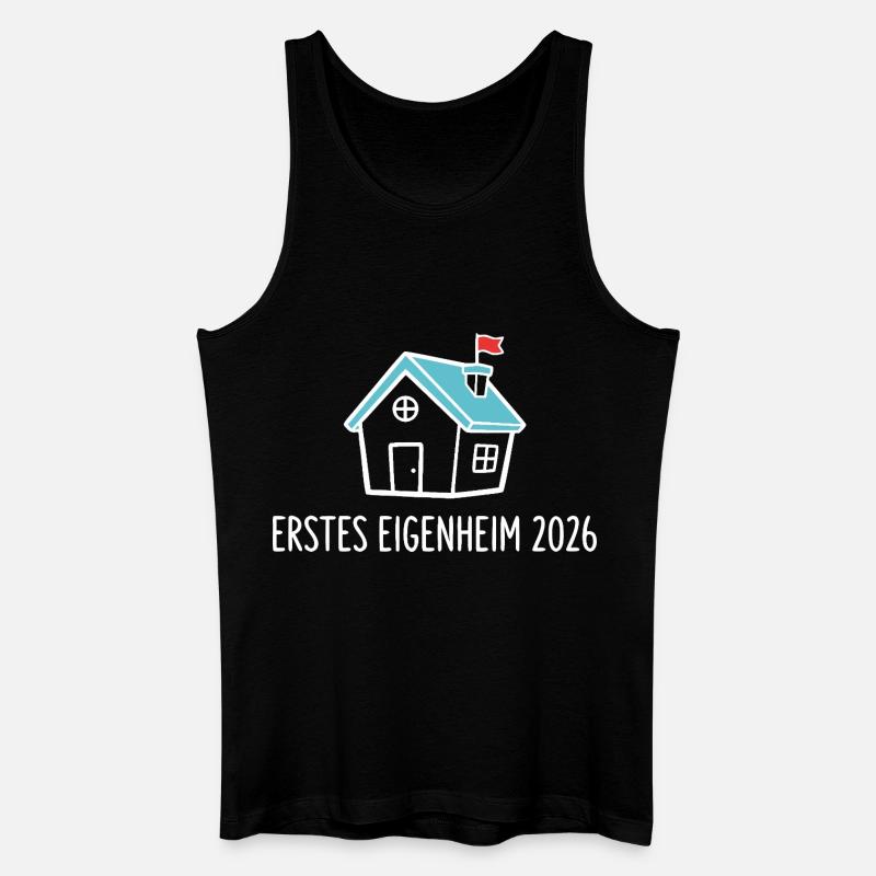 Home ownership 2026 – House construction - Men’s Organic Tank Top - black