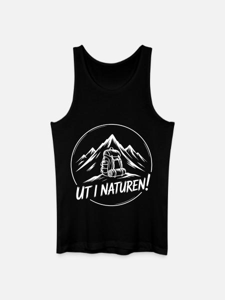 Adventure Backpacking Hiking - Men’s Organic Tank Top - black