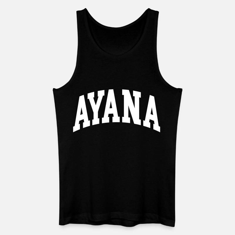Ayana - Männer Bio Tank Top - Schwarz
