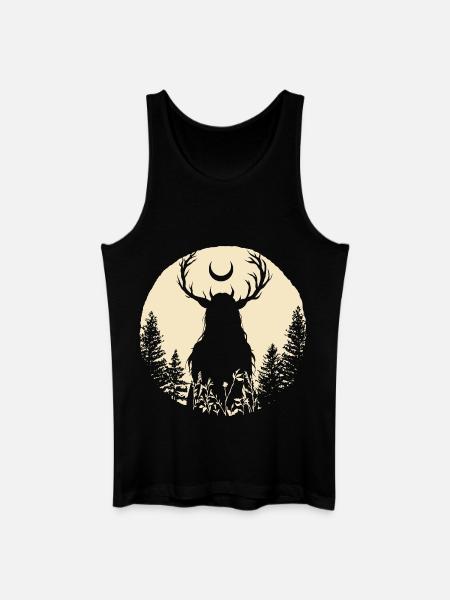 Moon Witch Moonwitch - Men’s Organic Tank Top - black