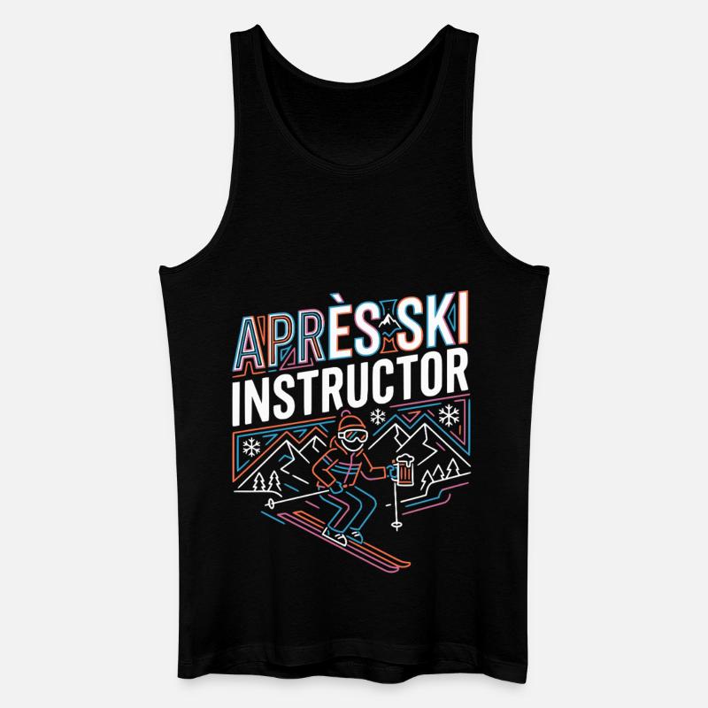 APRrès Ski Instructor - Men’s Organic Tank Top - black