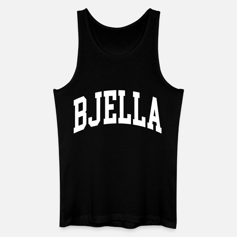 Bjella - Männer Bio Tank Top - Schwarz