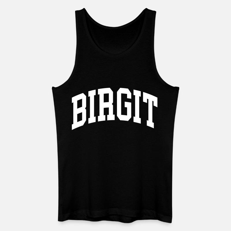Birgit - Men’s Organic Tank Top - black