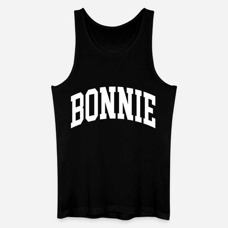 Bonnie - Männer Bio Tank Top - Schwarz