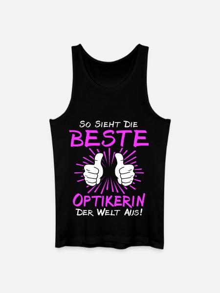 Optician Sayings - Men’s Organic Tank Top - black