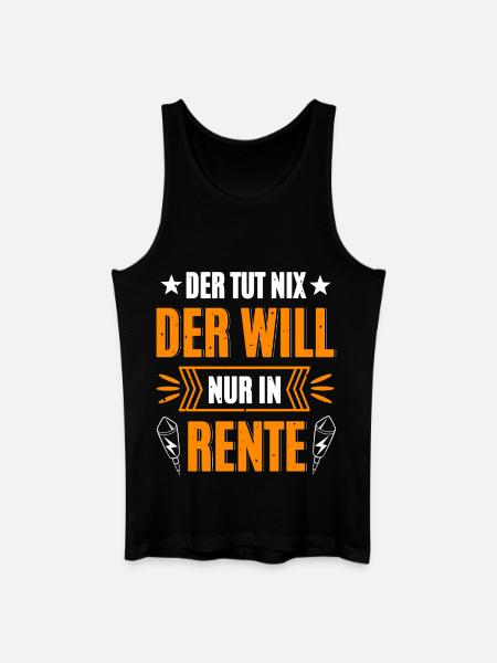 Pyro Retired - Men’s Organic Tank Top - black