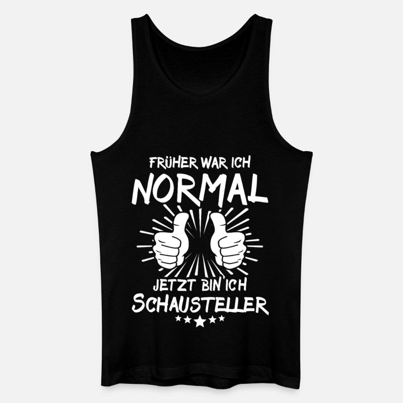 Schausteller - Männer Bio Tank Top - Schwarz