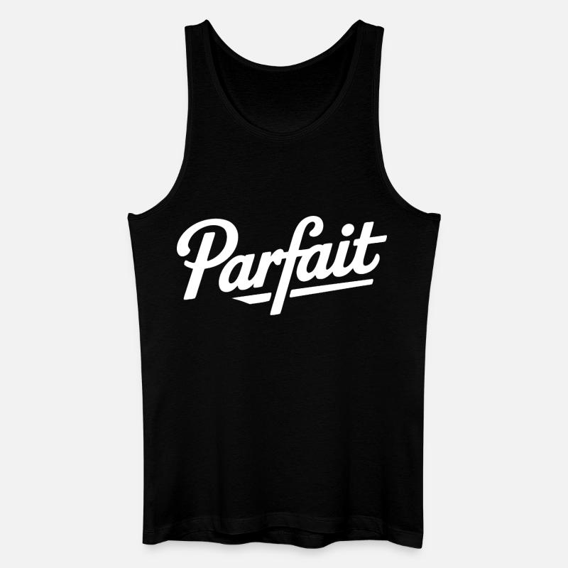 perfekt - Männer Bio Tank Top - Schwarz