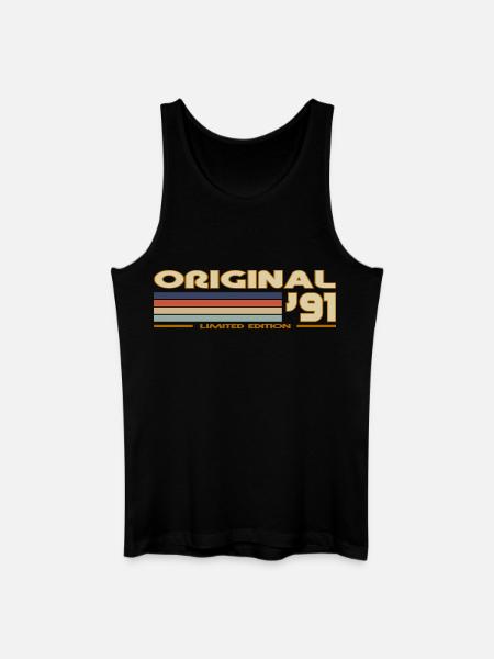 1991 - Men’s Organic Tank Top - black
