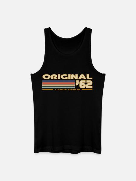 1962 - Men’s Organic Tank Top - black