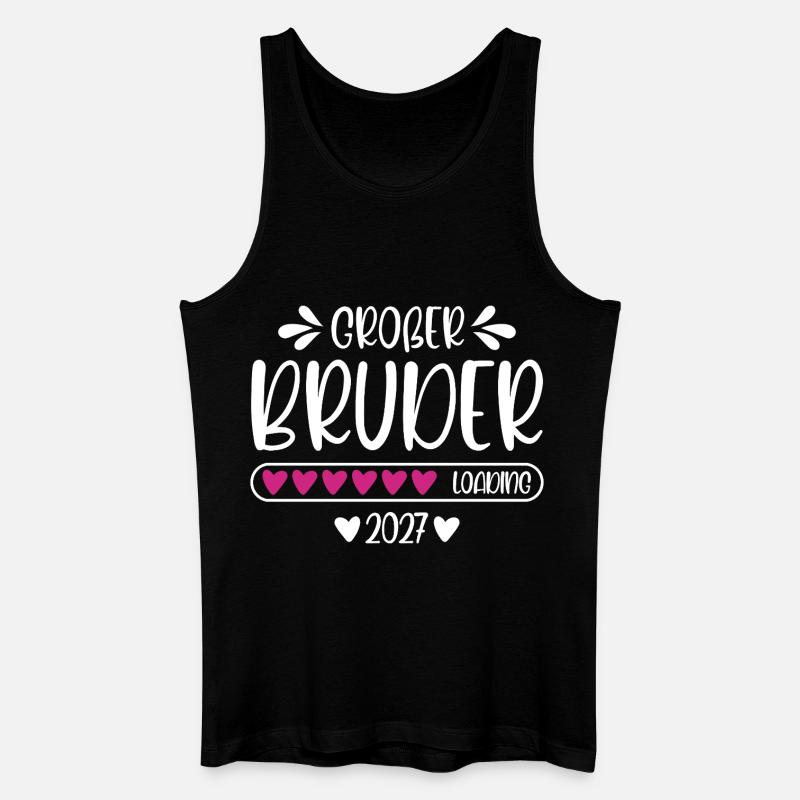 Großer Bruder 2027 loading - Männer Bio Tank Top - Schwarz