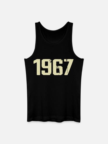 Jubilé 1967 - Débardeur bio Homme - noir