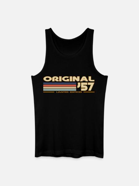1957 - Men’s Organic Tank Top - black