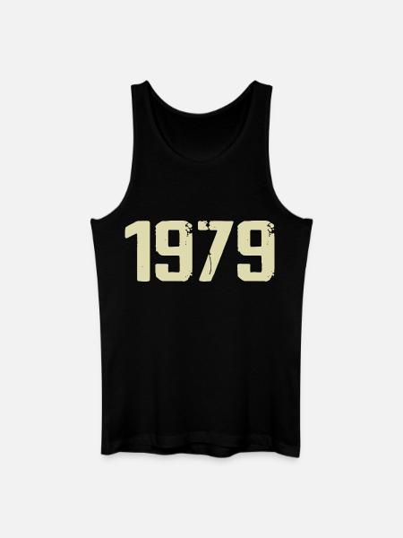 Jubilé 1979 - Débardeur bio Homme - noir