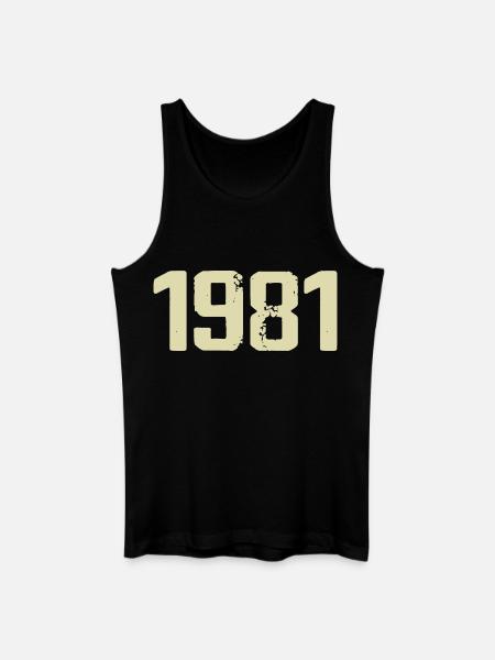 Jubilee 1981 - Men’s Organic Tank Top - black