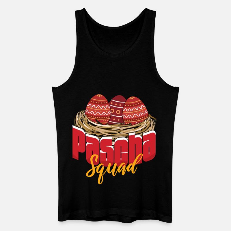 Påskegruppe Ortodoks påske Gresk påske - Økologisk singlet for menn - svart