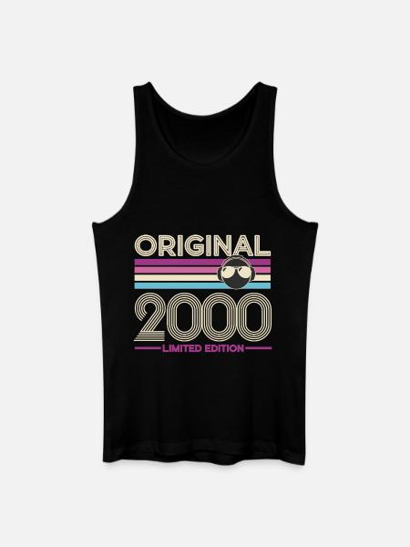 Original 2000 Limited Edition - Men’s Organic Tank Top - black