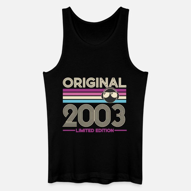 Original 2003 édition limitée - Débardeur bio Homme - noir