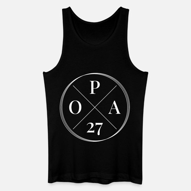 Opa 2027 - Männer Bio Tank Top - Schwarz