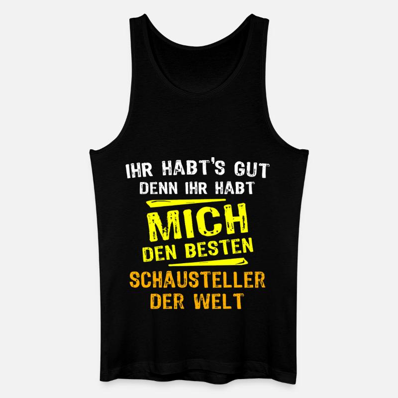 Schausteller Geschenk - Männer Bio Tank Top - Schwarz