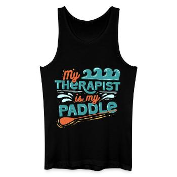Stand up Paddle - Men’s Organic Tank Top - black - Front