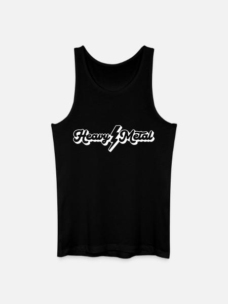 Heavy Metal Script - Men’s Organic Tank Top - black
