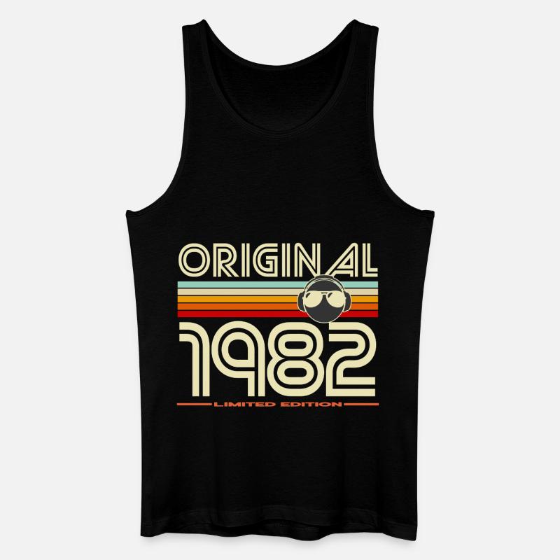 Original 1982 Retro Edition - Débardeur bio Homme - noir