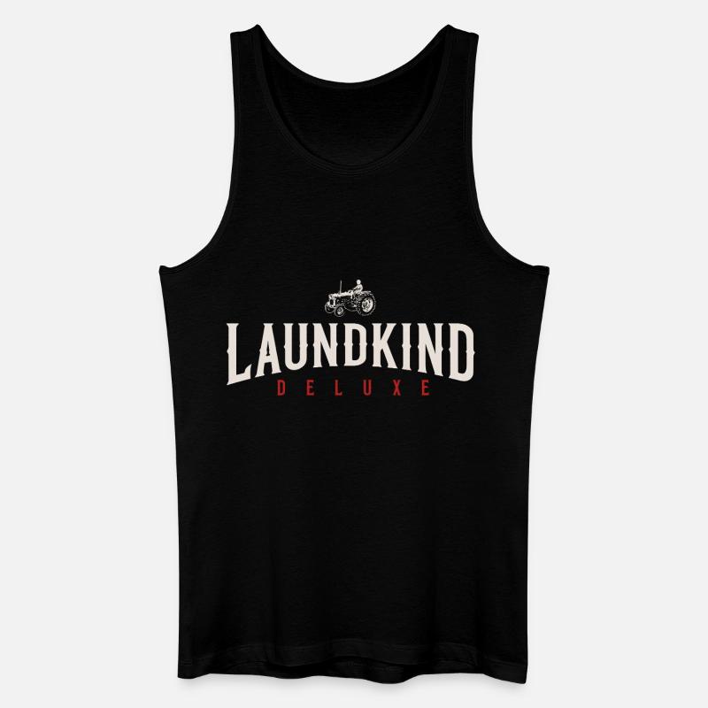 Laundkind - Männer Bio Tank Top - Schwarz