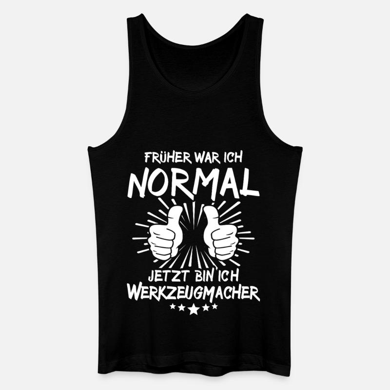 Werkzeugmacher - Männer Bio Tank Top - Schwarz
